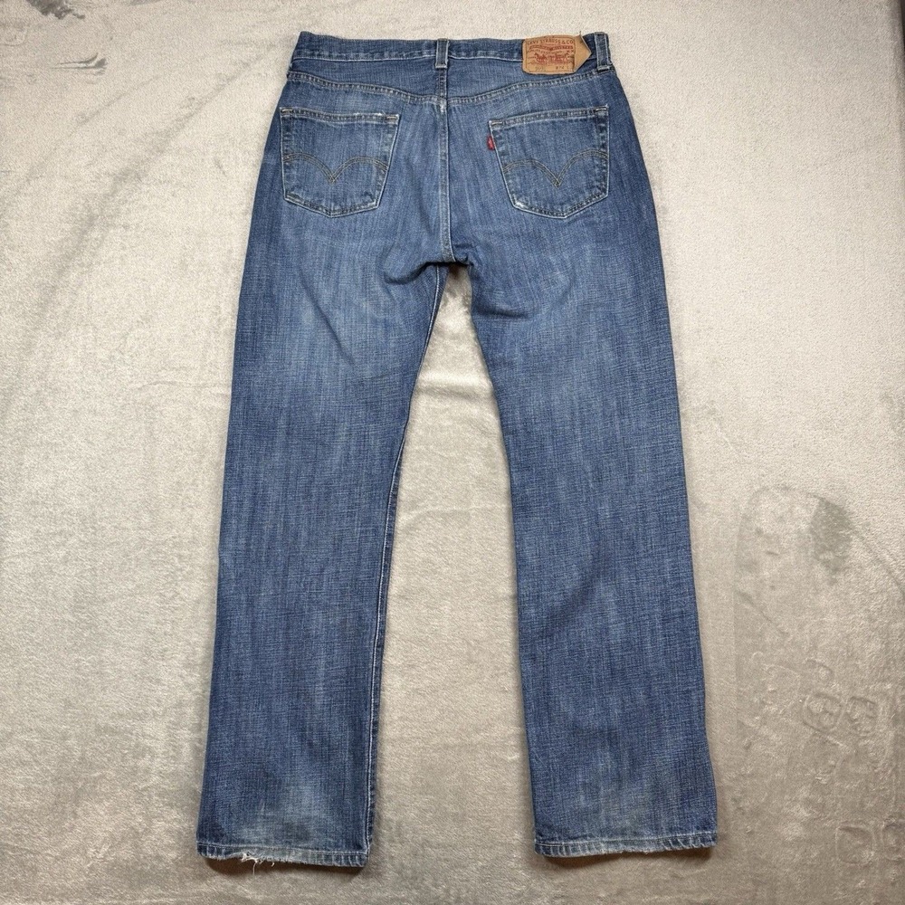 Levi's 501xx Jeans‎ Men's 34x30 Blue Medium Wash Cotton Button Fly Mexico - Picture 2 of 12